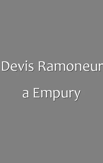 Devis Ramoneur a Empury